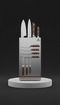 Brushed Steel Utensil Holder