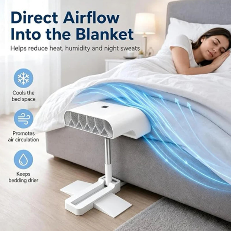 Portable Under Blanket Bed Cooling Fan