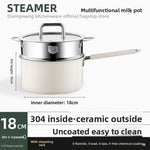 Stainless Steel Deep Soup Pot