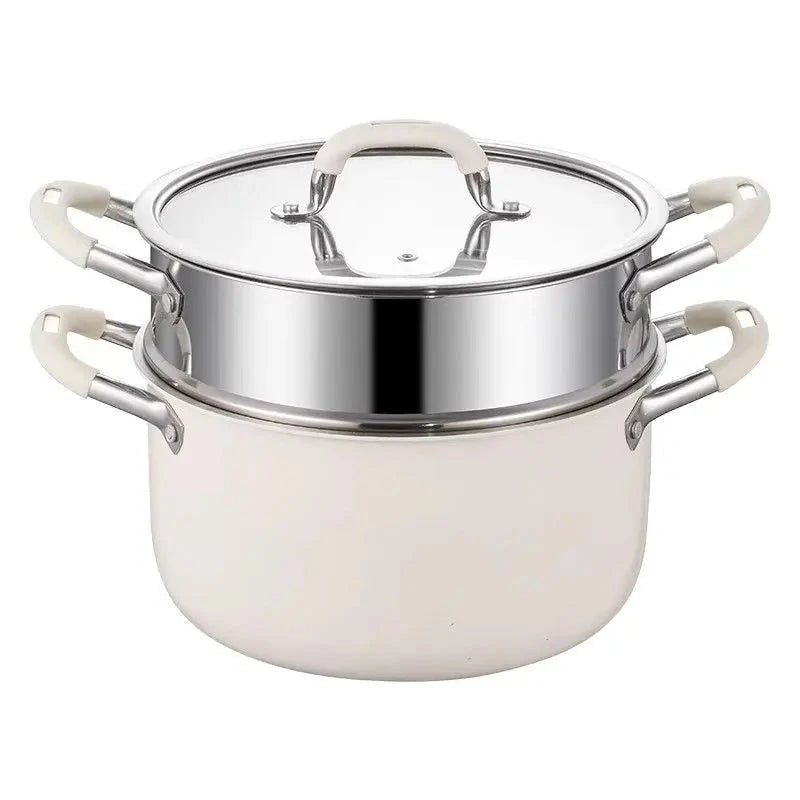 Stainless Steel Deep Soup Pot