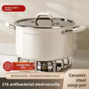 Stainless Steel Deep Soup Pot