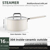 Stainless Steel Deep Soup Pot