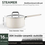 Stainless Steel Deep Soup Pot