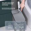 Stainless Steel Automatic Bathroom Trash Can