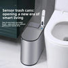 Stainless Steel Automatic Bathroom Trash Can