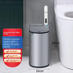 Stainless Steel Automatic Bathroom Trash Can
