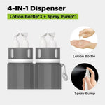 Refillable Travel Bottle Set
