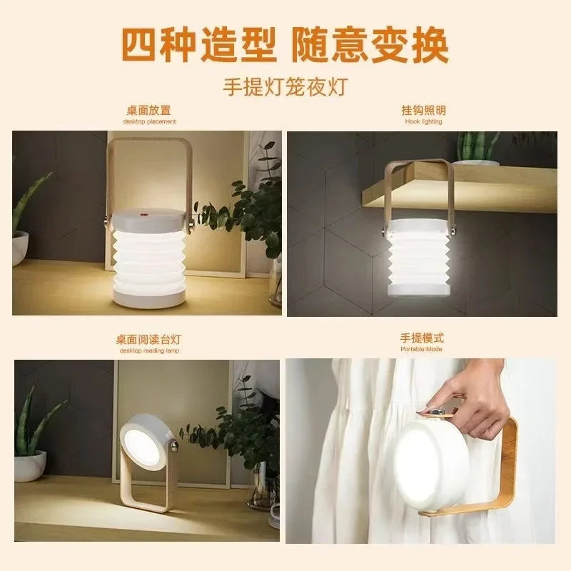 Portable Telescopic Outdoor Camping Lantern