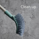 Curved Handle Toilet Bowl Scrubber