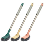 Curved Handle Toilet Bowl Scrubber
