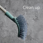 Curved Handle Toilet Bowl Scrubber