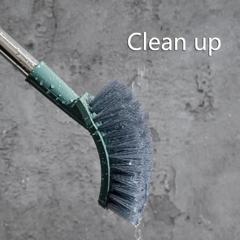 Curved Handle Toilet Bowl Scrubber