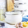 Enameled Cast Iron Soup Pot