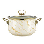 Enameled Cast Iron Soup Pot