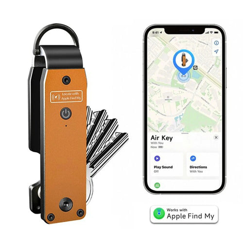 AirTag Metallic Key Holder