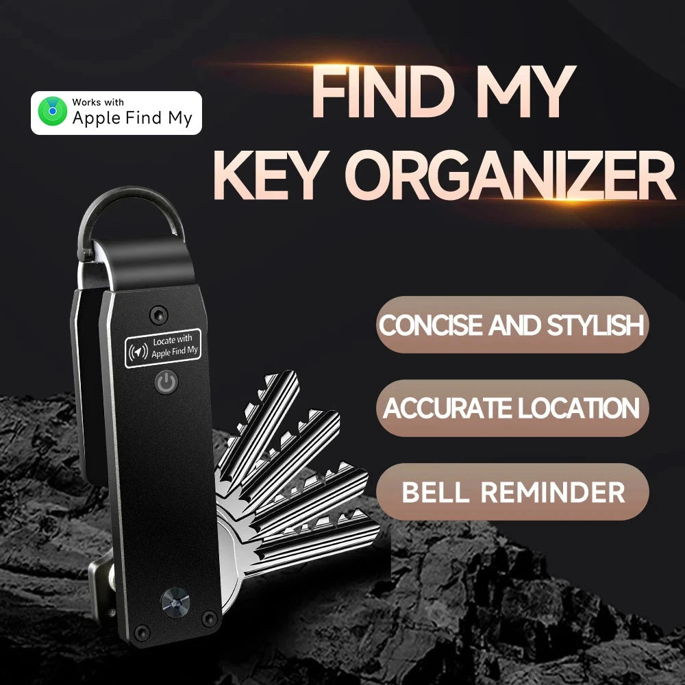 AirTag Metallic Key Holder