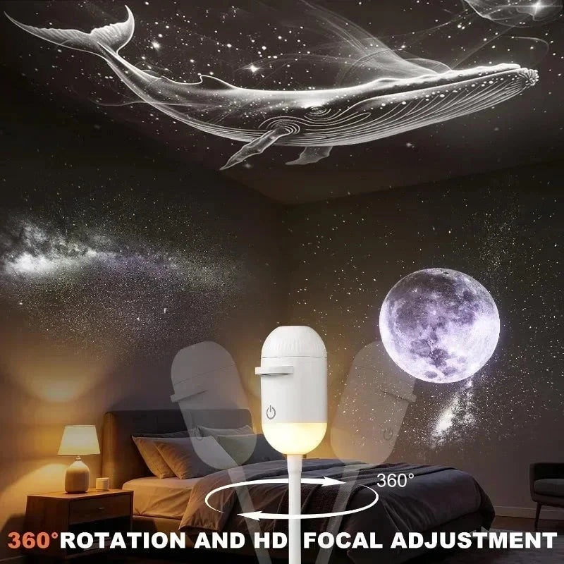 USB Starry Sky Projector Night Light