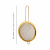 Stainless Steel Golden Oil Strainer