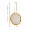 Stainless Steel Golden Oil Strainer
