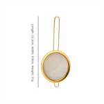 Stainless Steel Golden Oil Strainer