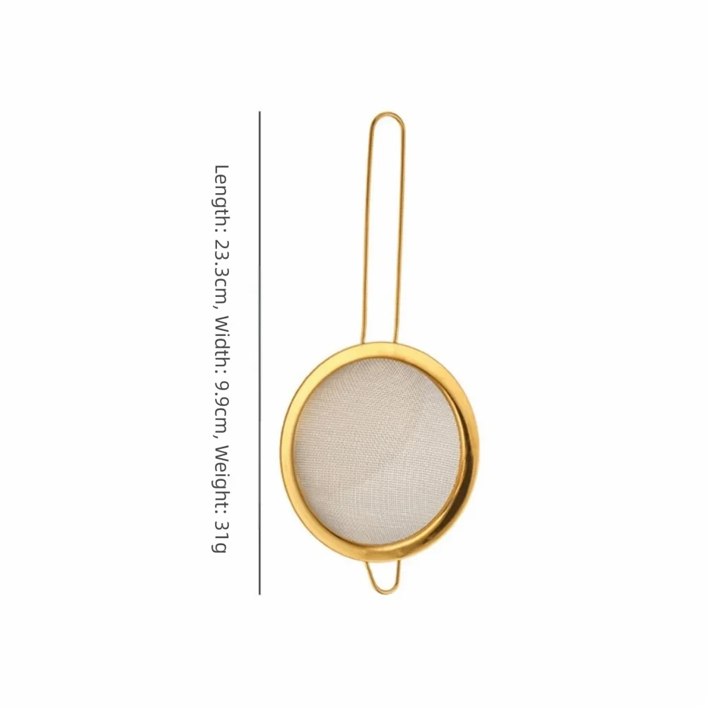 Stainless Steel Golden Oil Strainer