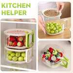 Foldable Draining and Preservation Basket