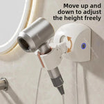 Wall Mounted Hair Dryer Holder