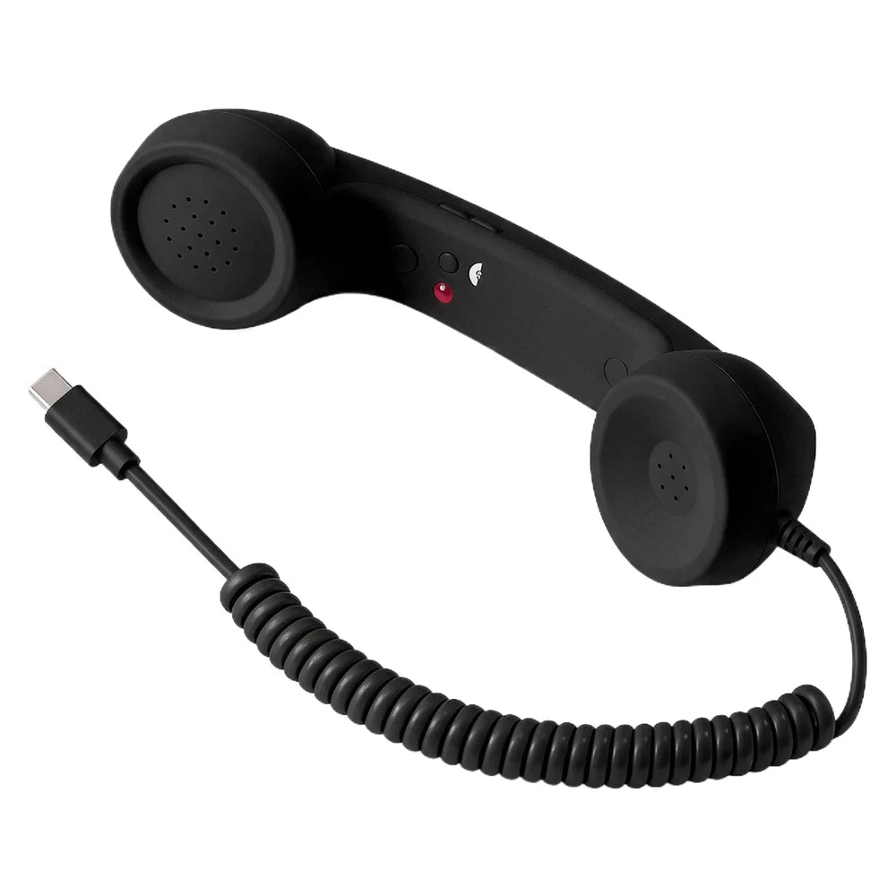 Retro Wired Telephone Handset