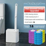 Disposable Toilet Brush Cleaning Kit
