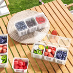 Compartmentalized Food Storage Container