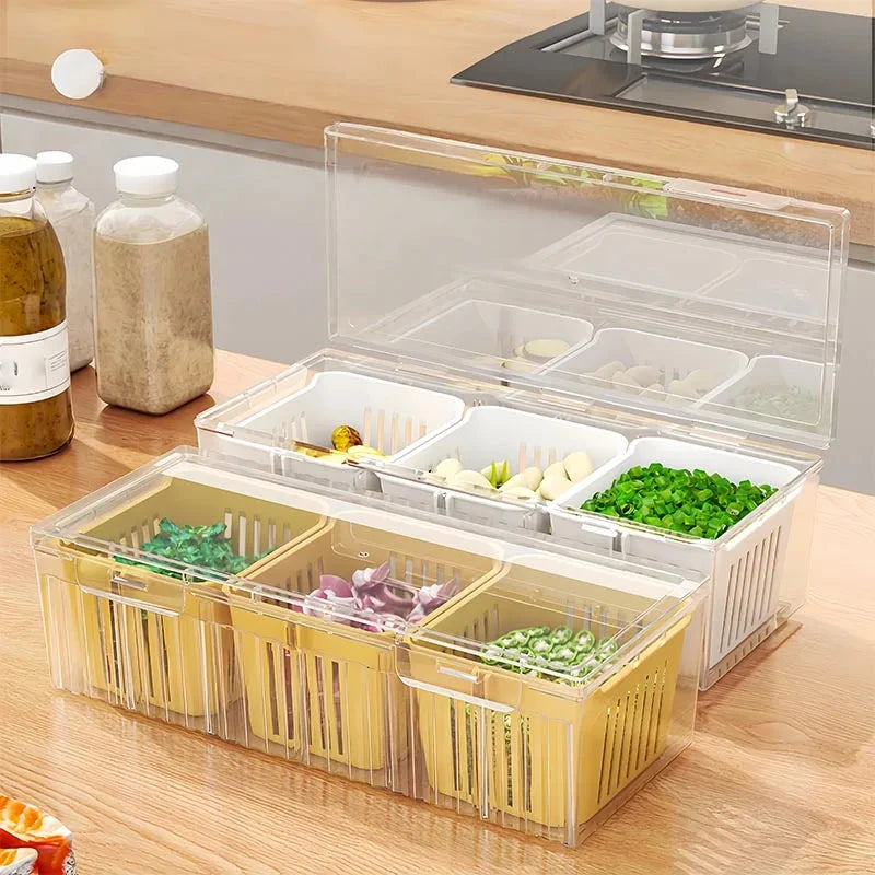 Compartmentalized Food Storage Container