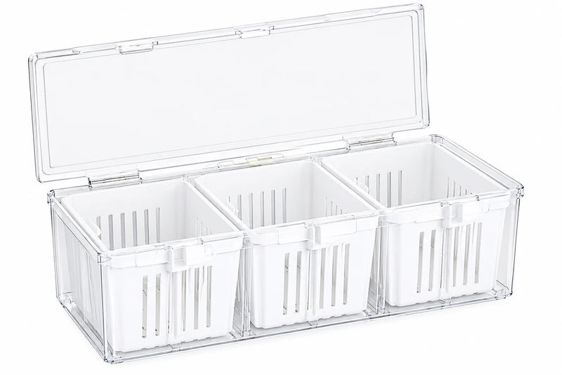 Compartmentalized Food Storage Container