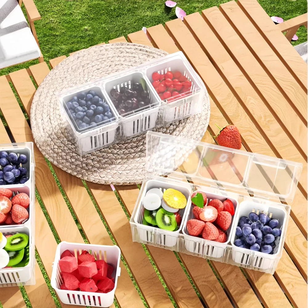 Compartmentalized Food Storage Container