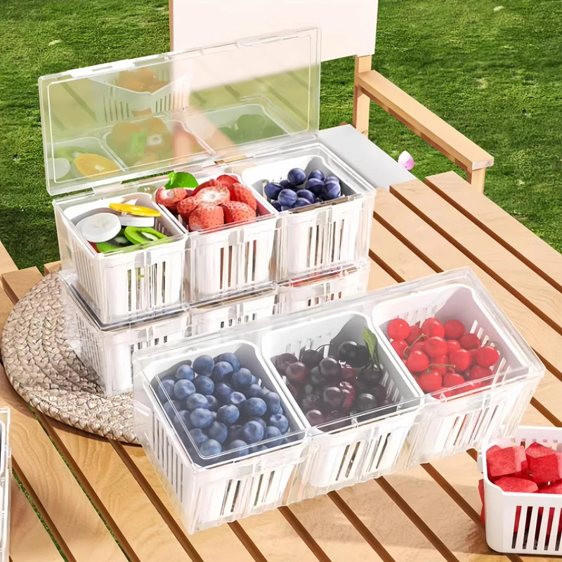 Compartmentalized Food Storage Container