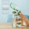 Transparent Leakproof Straw Water Bottle