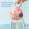 Transparent Leakproof Straw Water Bottle