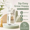 Transparent Leakproof Straw Water Bottle
