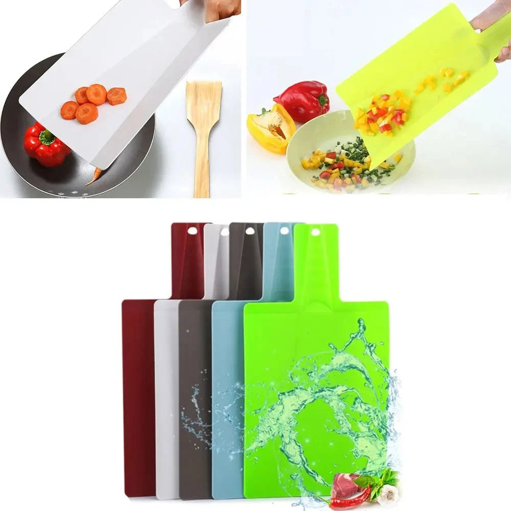 Foldable Plastic Kitchen Cutting Board