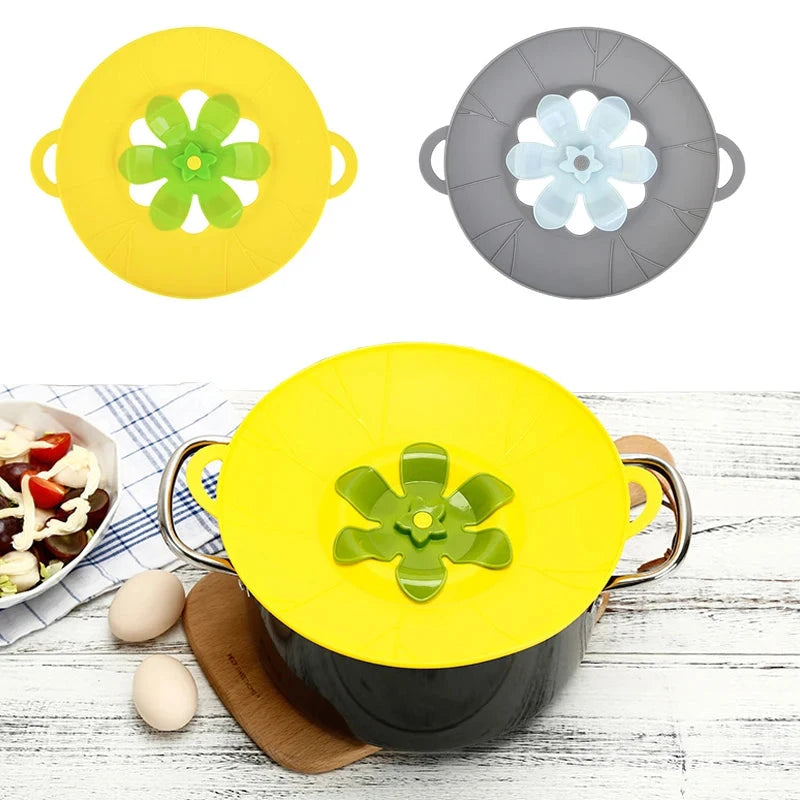 Silicone Spill Stopper Pot Cover