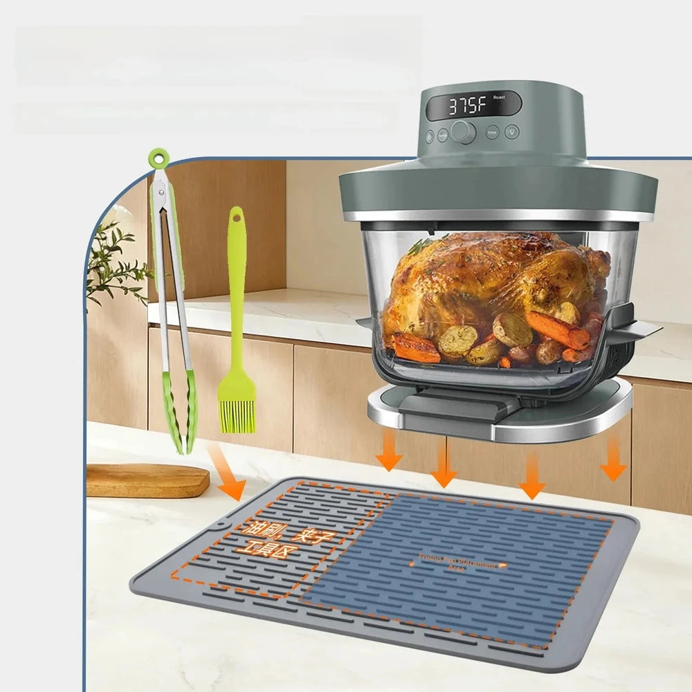 Silicone Air Fryer Counter Mat