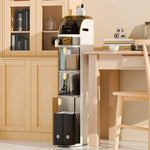Narrow Rolling Bathroom Storage Cabinet