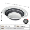 Collapsible Silicone Fruit and Vegetable Washing Strainer