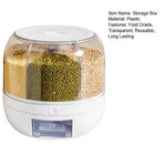 Practical Division Rice Storage Box