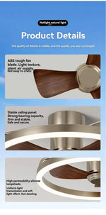 Modern Flush Mount Ceiling Fan