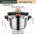 Stainless Steel Thickened Pressure Cooker