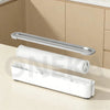 Refillable Plastic Wrap Dispenser With Cutter