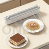 Refillable Plastic Wrap Dispenser With Cutter
