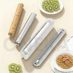 Refillable Plastic Wrap Dispenser With Cutter