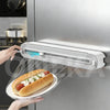 Refillable Plastic Wrap Dispenser With Cutter