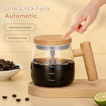 Glass Electric Self Mixing Mug